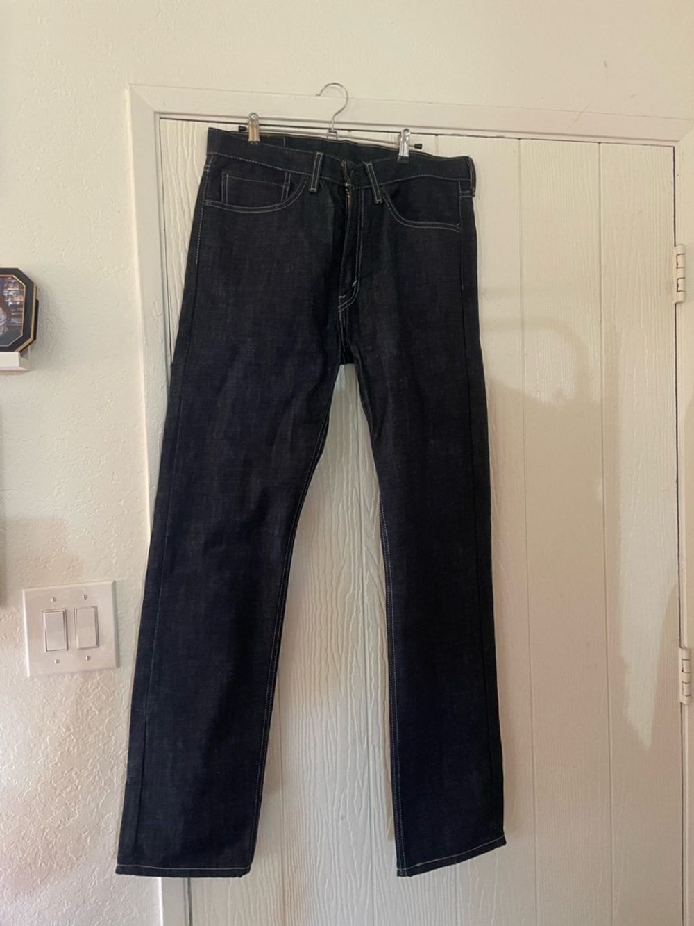 Men's Dark Blue Levi’s 505 NON stretch Jeans